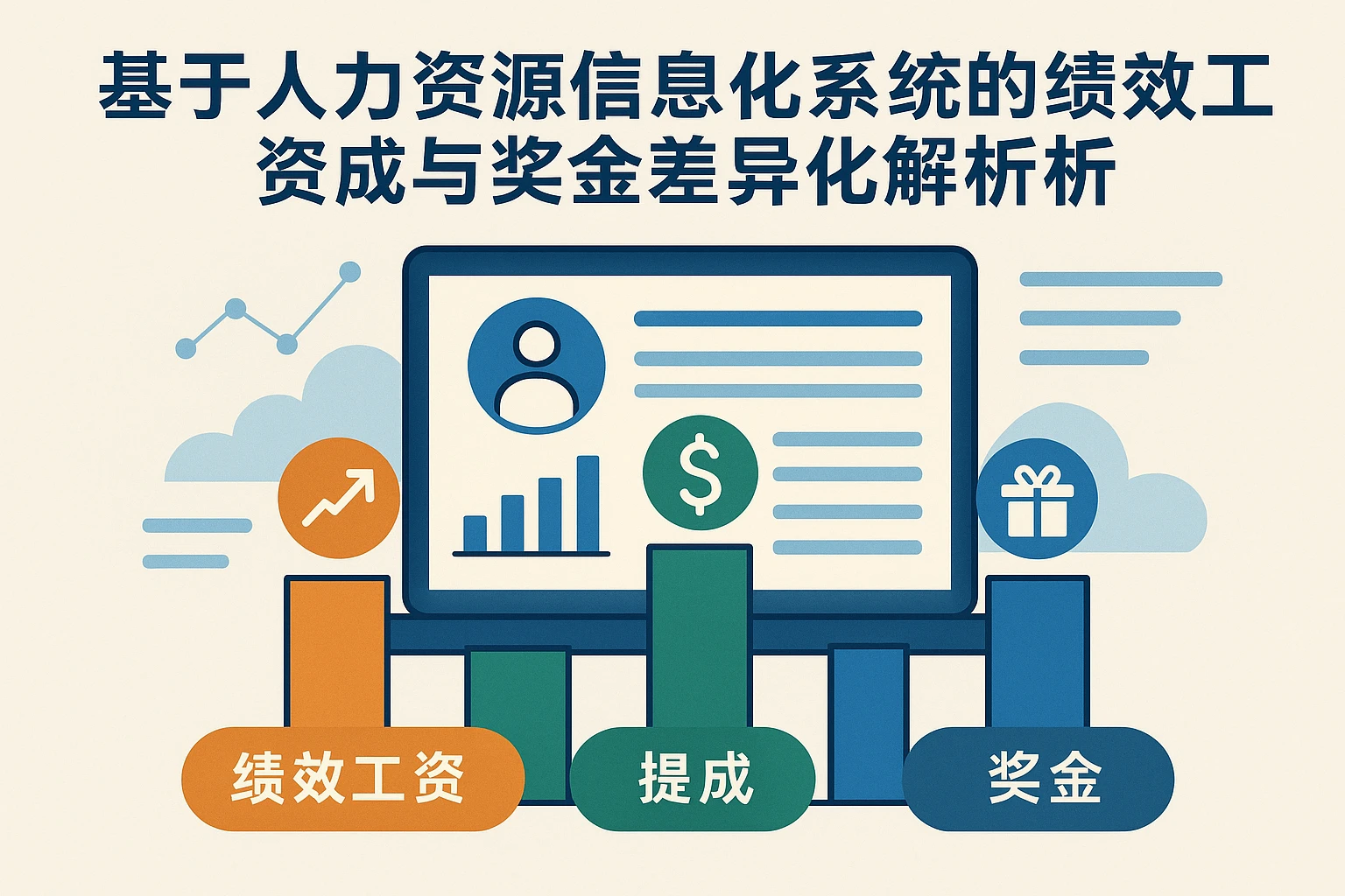 基于人力资源信息化系统的绩效工资、提成与奖金差异化解析