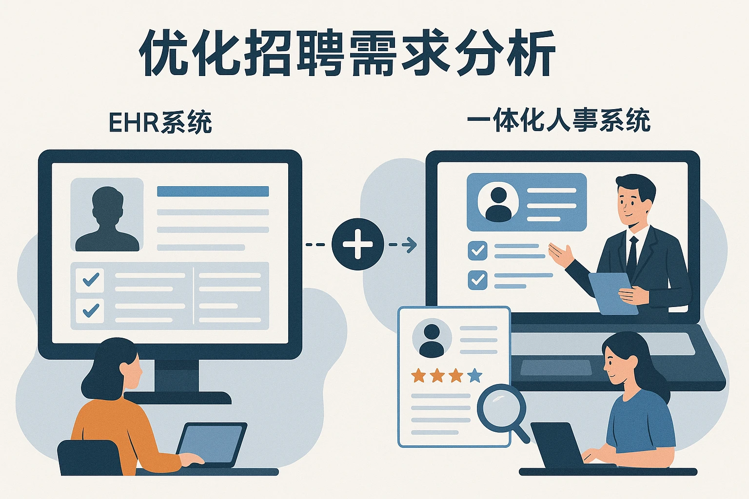 如何通过EHR系统和一体化人事系统优化招聘需求分析