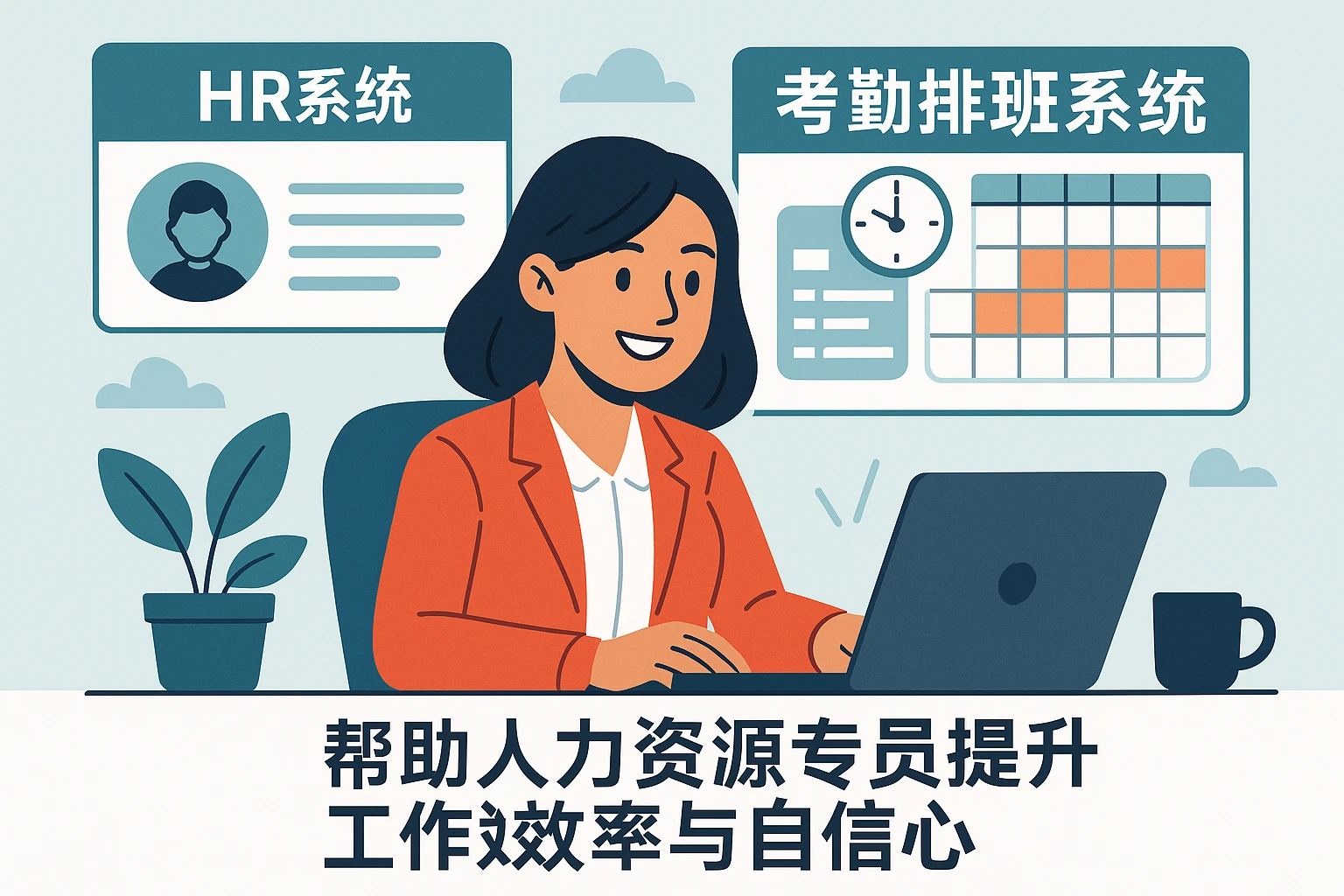 HR系统与考勤排班系统如何帮助人力资源专员提升工作效率与自信心
