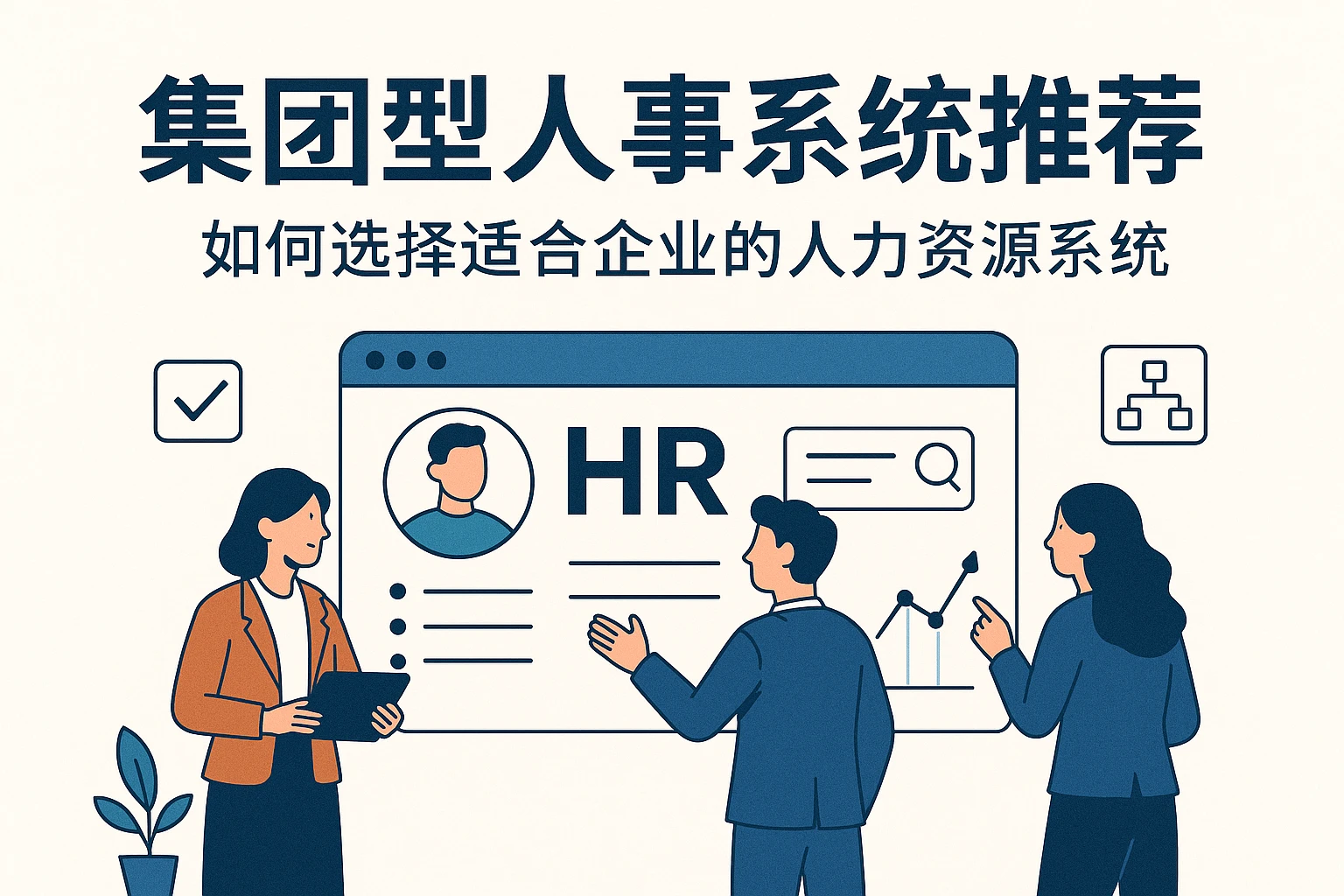 集团型人事系统推荐：如何选择适合企业的人力资源系统