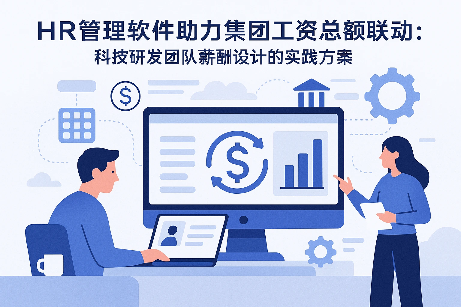 HR管理软件助力集团工资总额联动：科技研发团队薪酬设计的实践方案
