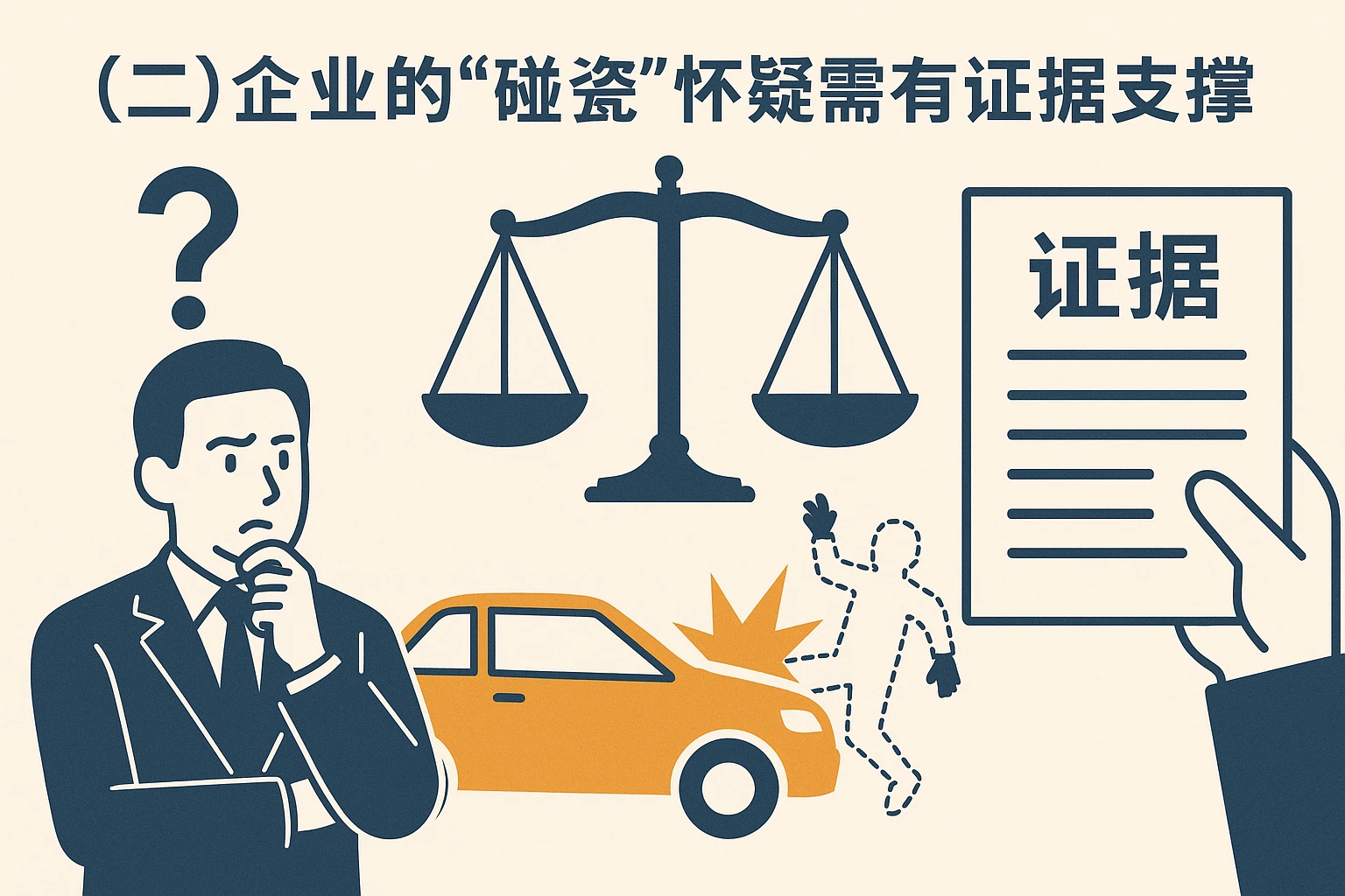 （二）企业的“碰瓷”怀疑需有证据支撑
