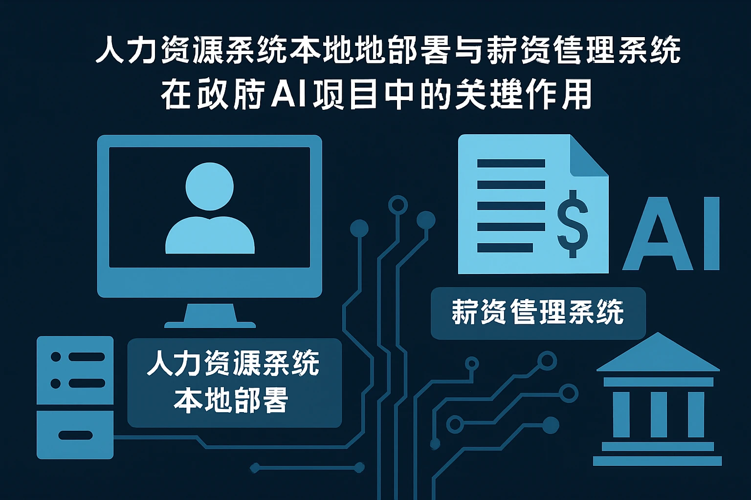 人力资源系统本地部署与薪资管理系统在政府AI项目中的关键作用