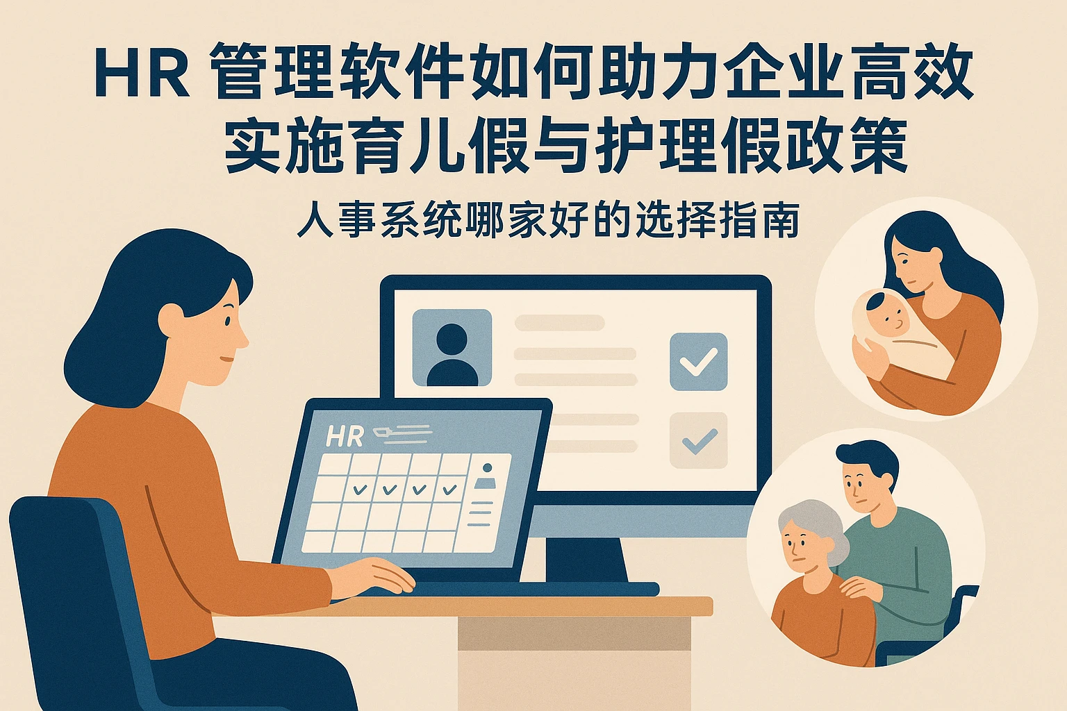 HR管理软件如何助力企业高效实施育儿假与护理假政策 - 人事系统哪家好的选择指南