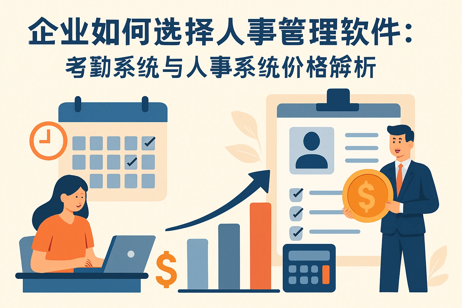 企业如何选择人事管理软件：考勤系统与人事系统价格解析