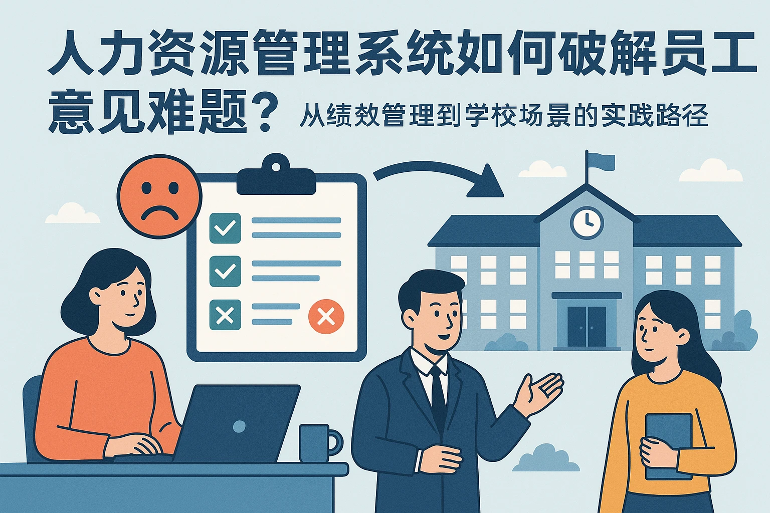 人力资源管理系统如何破解员工意见难题？从绩效管理到学校场景的实践路径