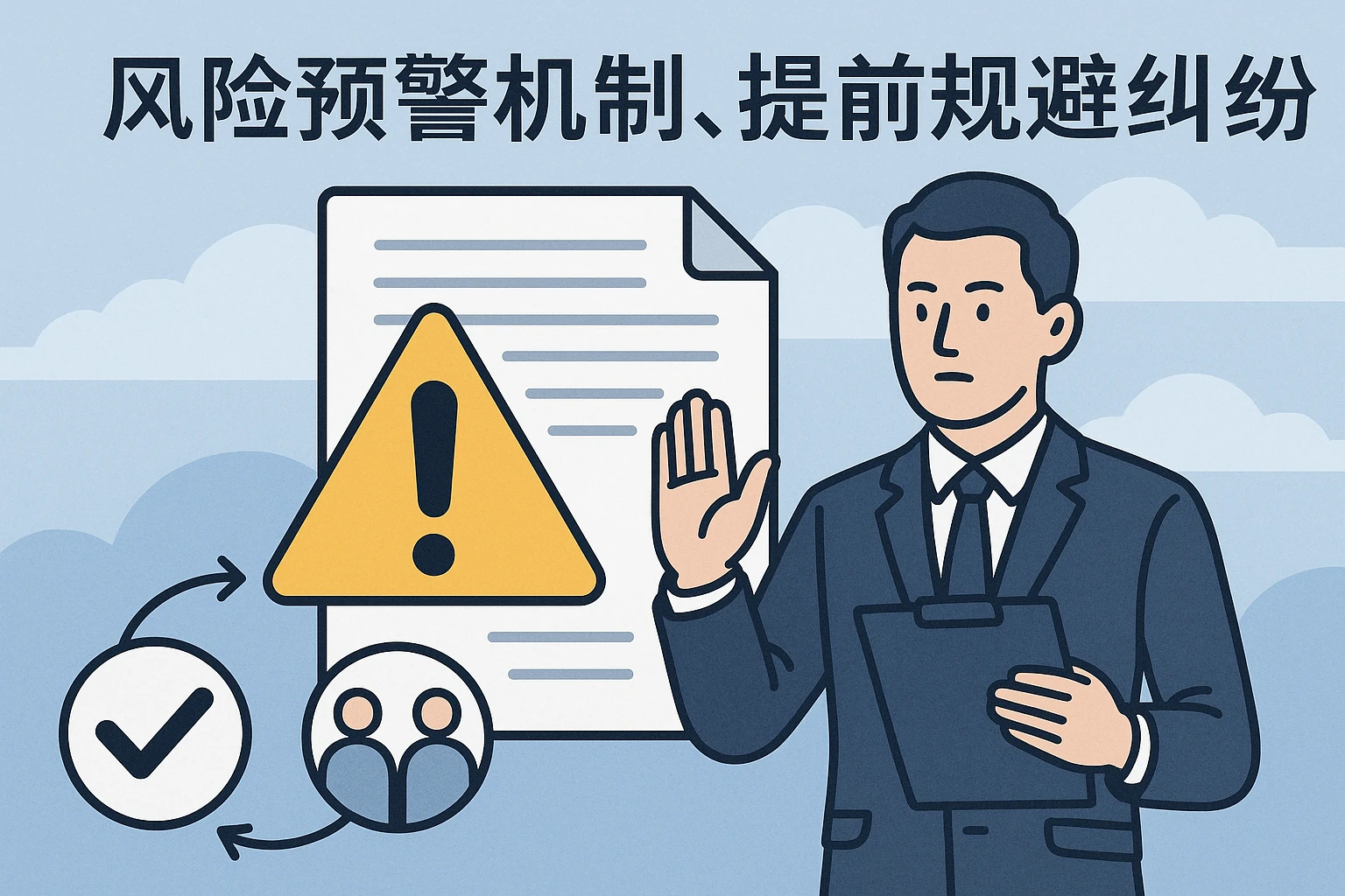 2. 风险预警机制,提前规避纠纷