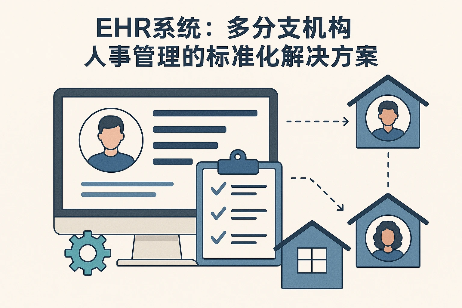 二、EHR系统:多分支机构人事管理的标准化解决方案