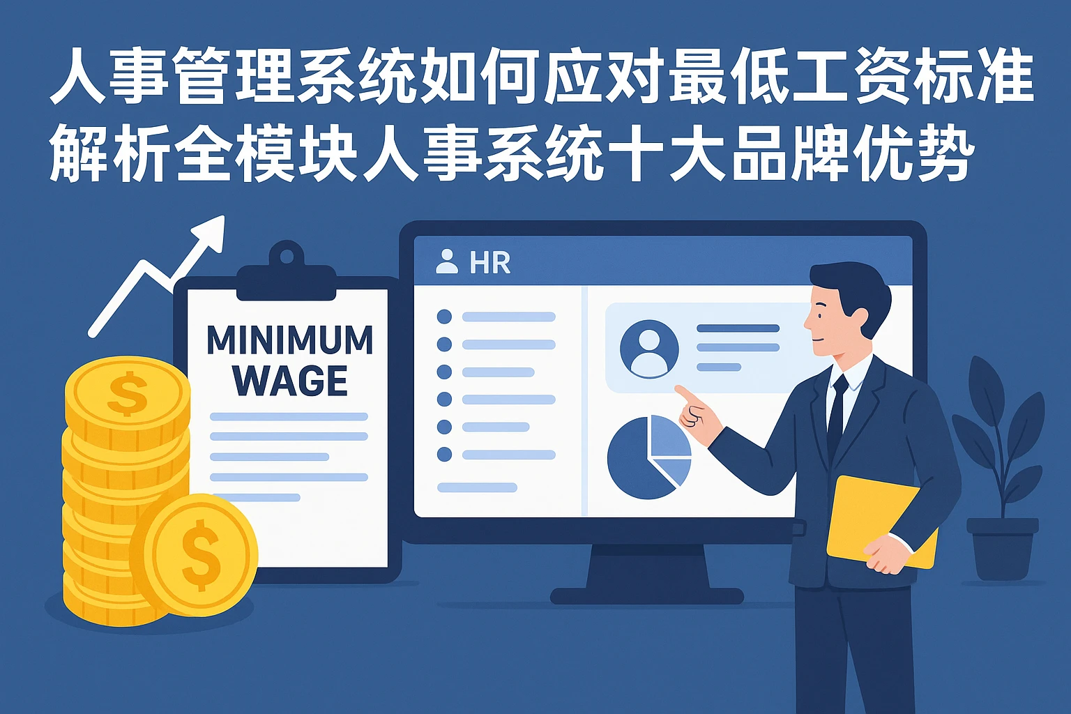 人事管理系统如何应对最低工资标准调整，解析全模块人事系统十大品牌优势
