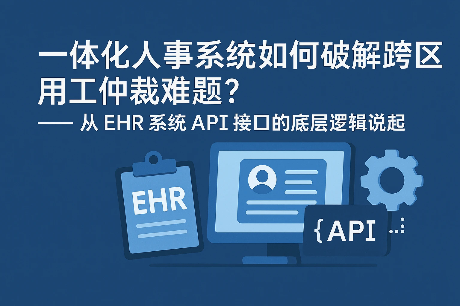 一体化人事系统如何破解跨区域用工仲裁难题?——从EHR系统API接口的底层逻辑说起