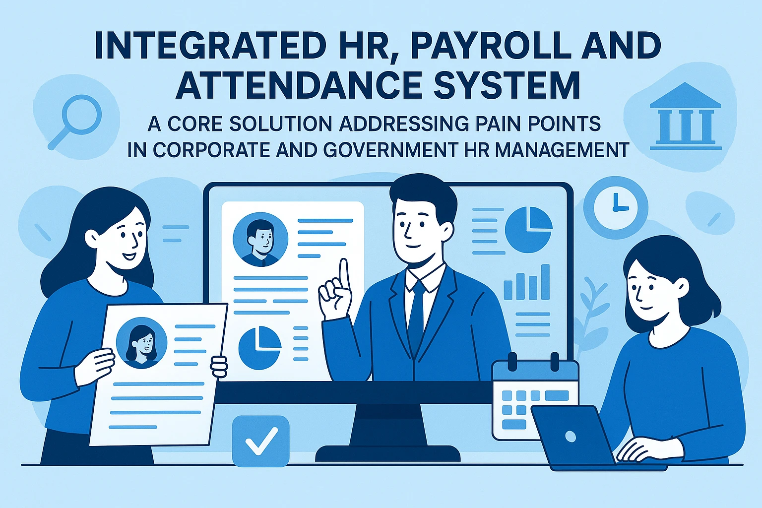 人事工资考勤一体化系统：破解企业与政府人事管理痛点的核心方案