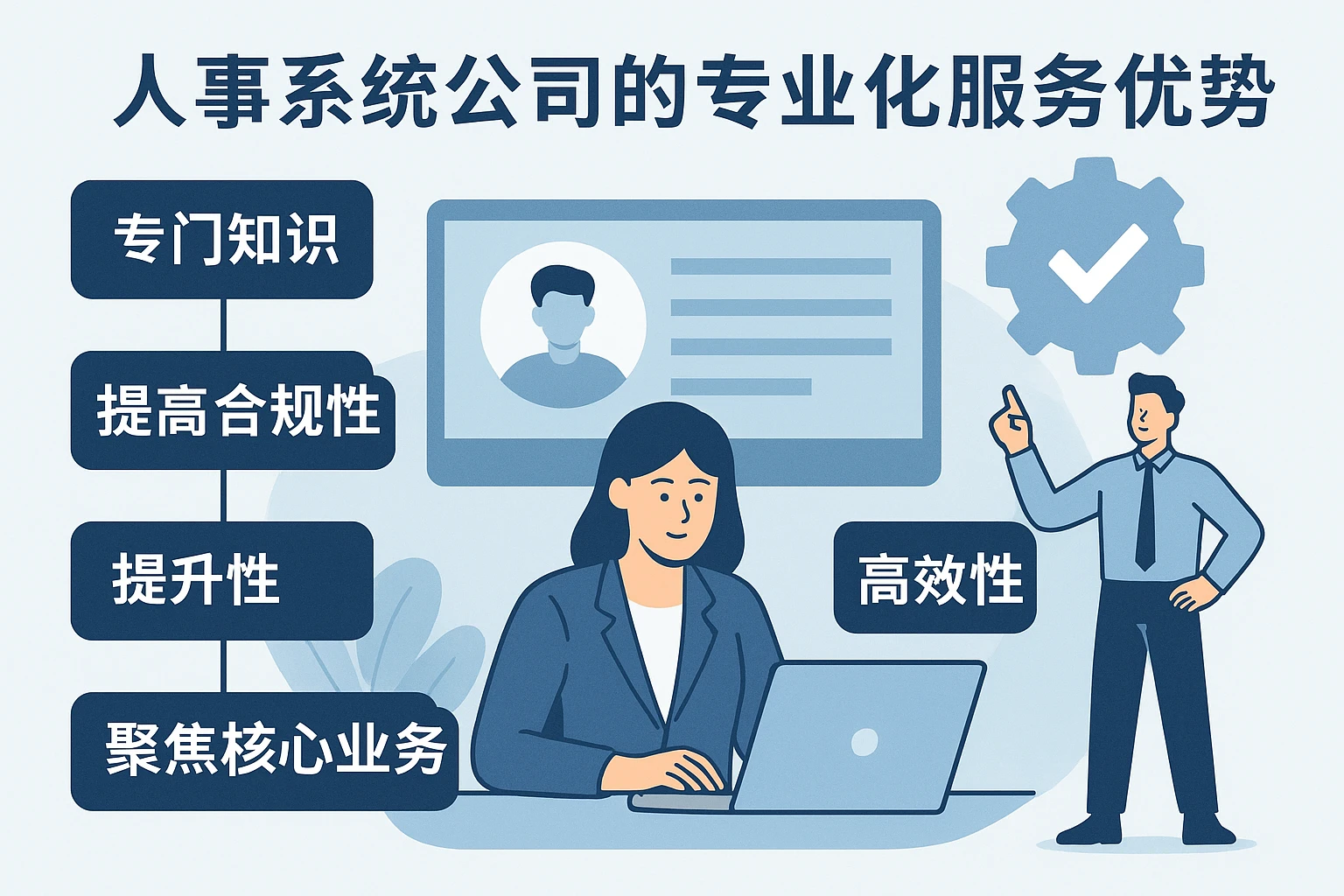 人事系统公司的专业化服务优势