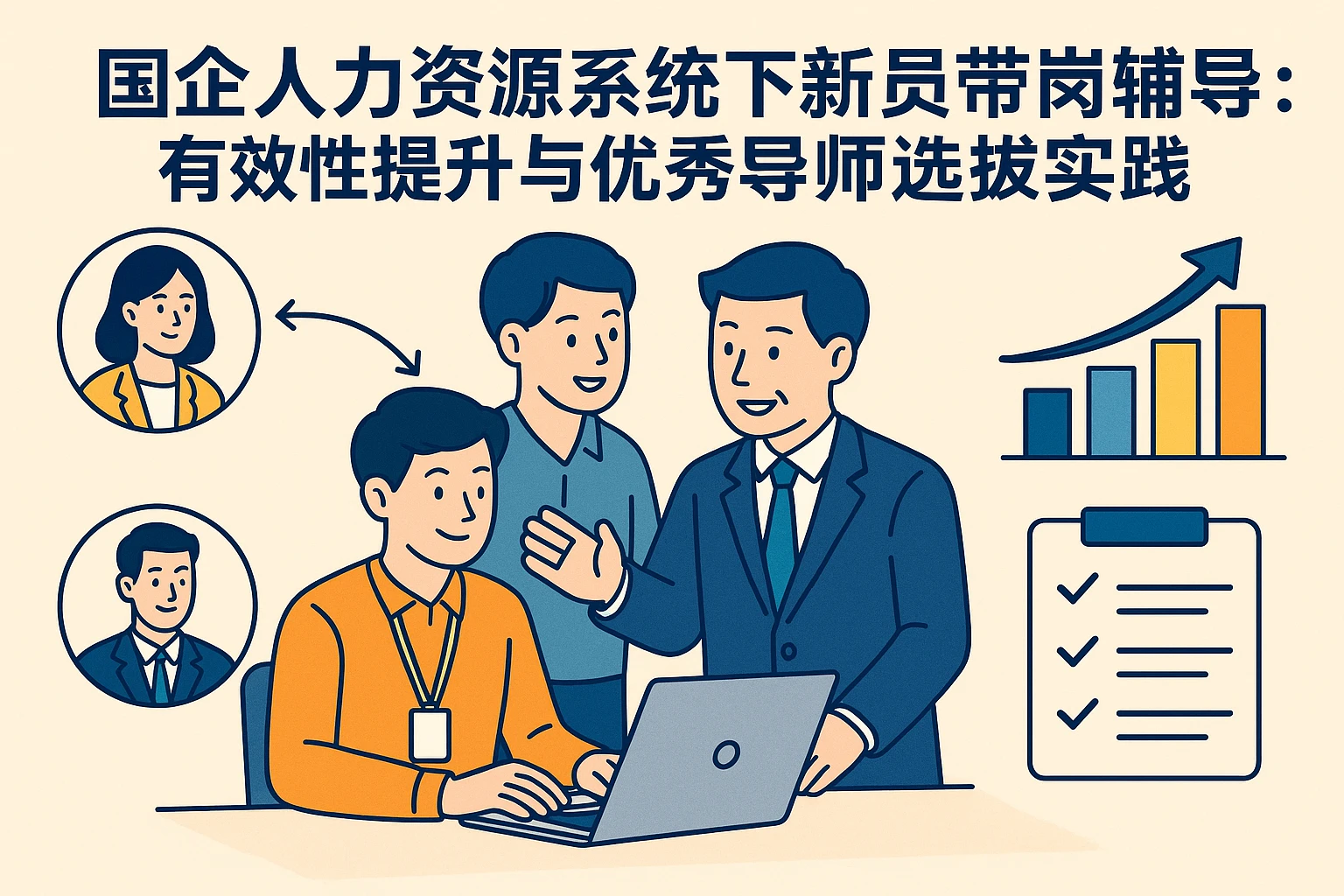 国企人力资源系统下的新员工带岗辅导:有效性提升与优秀导师选拔实践
