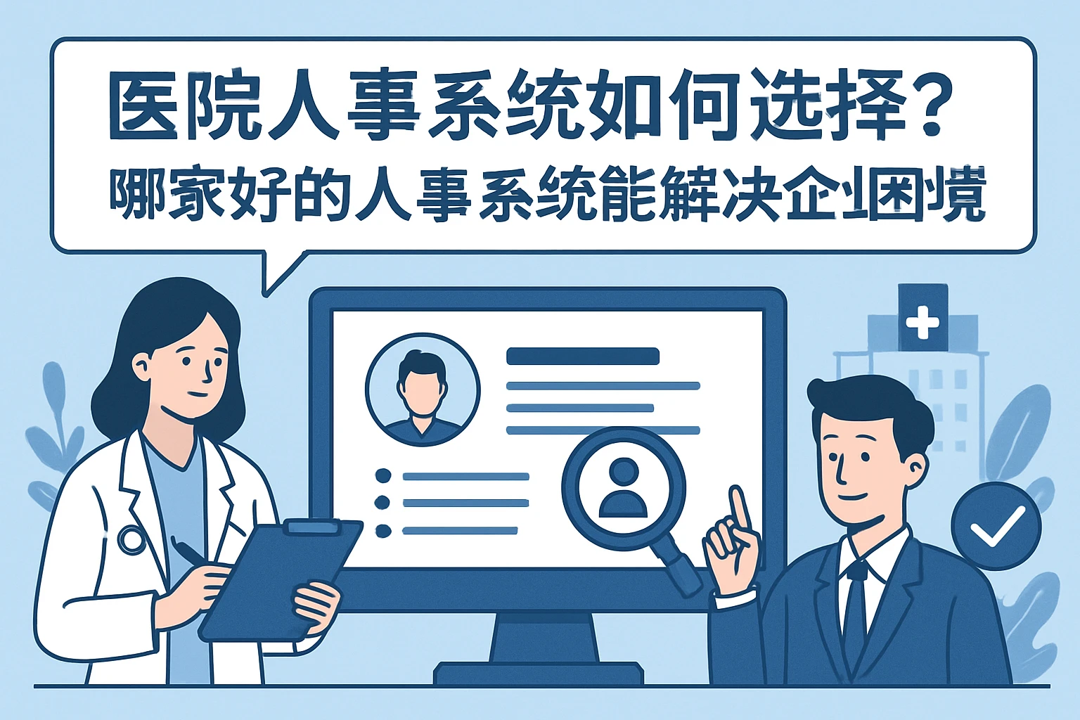医院人事系统如何选择?哪家好的人事系统能解决企业困境