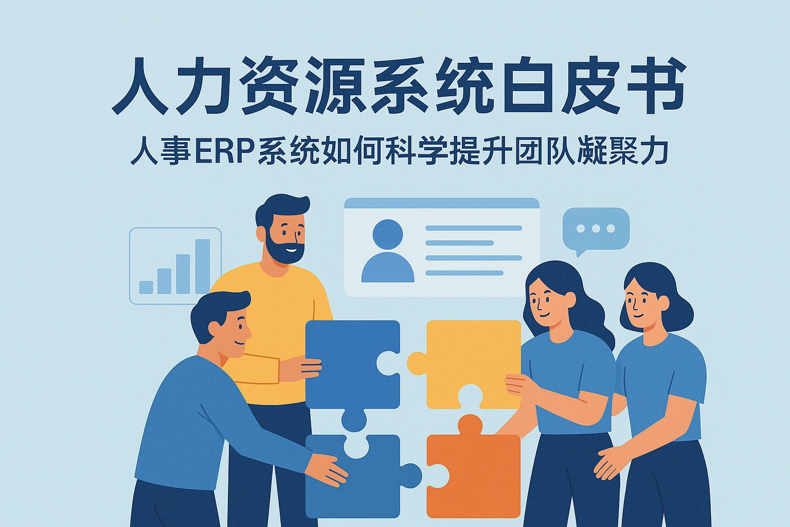 人力资源系统白皮书:人事ERP系统如何科学提升团队凝聚力