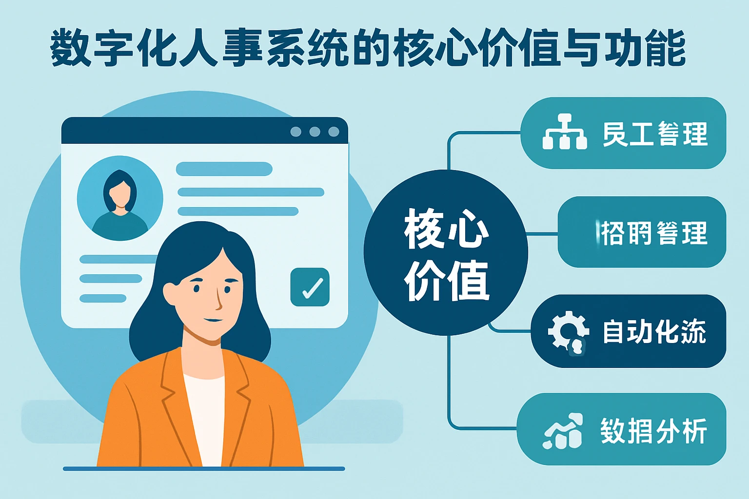 数字化人事系统的核心价值与功能解析