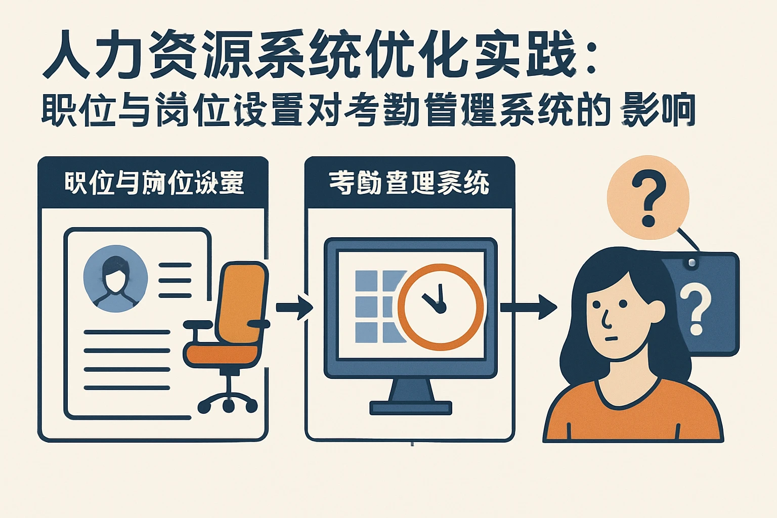 人力资源系统优化实践：职位与岗位设置对考勤管理系统的影响