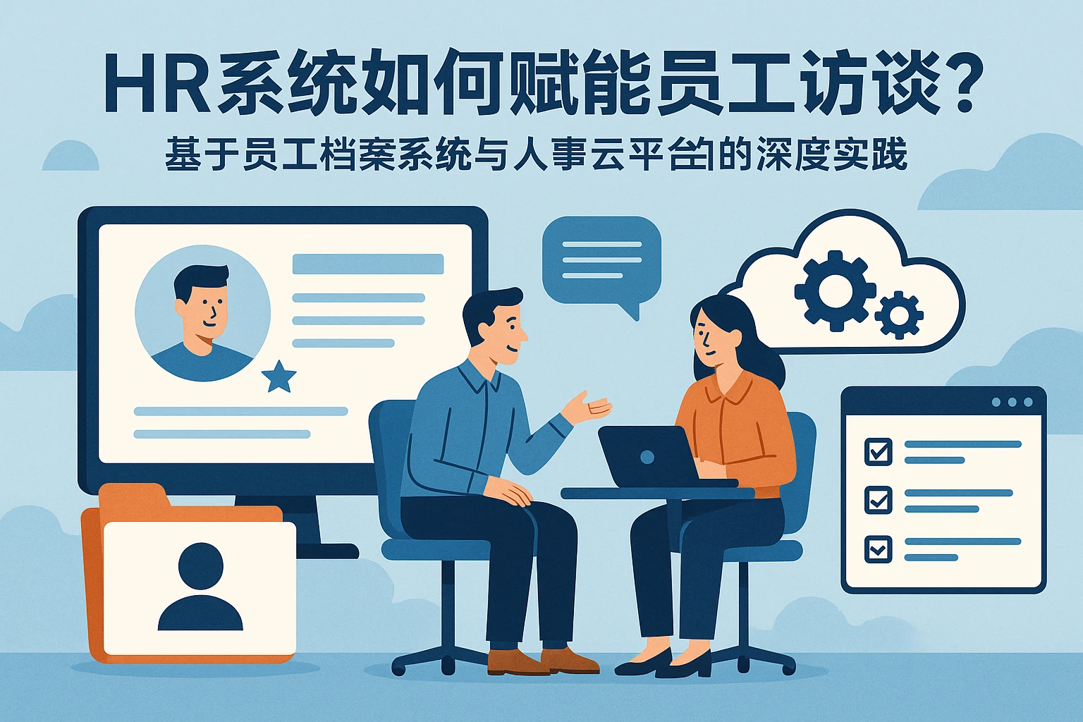 HR系统如何赋能员工访谈:基于员工档案系统与人事云平台的深度实践