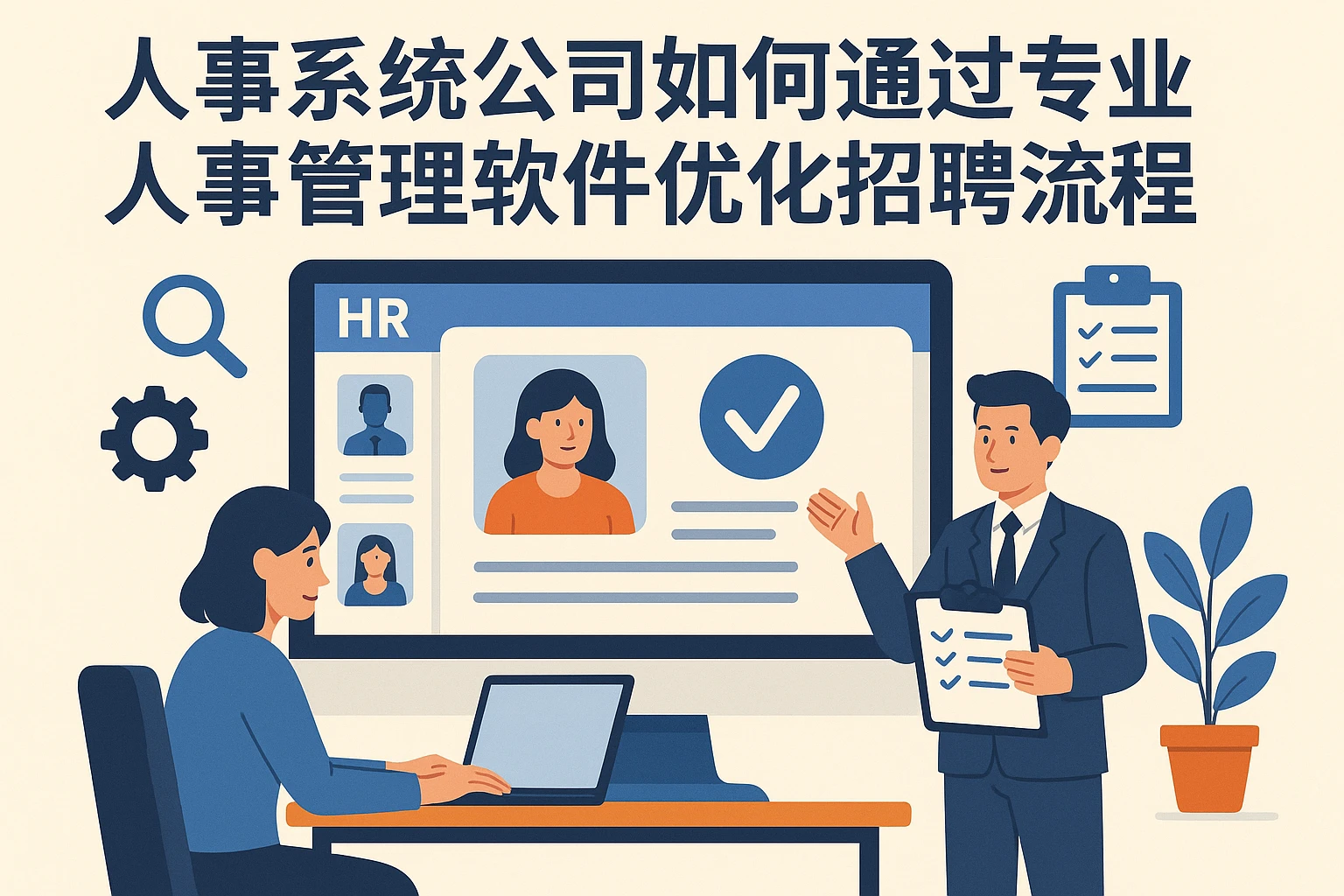 人事系统公司如何通过专业人事管理软件优化招聘流程