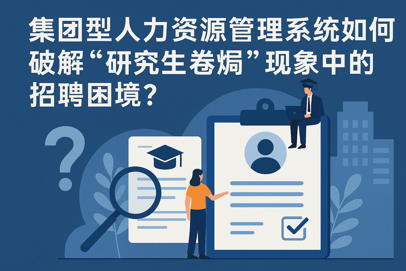 集团型人力资源管理系统如何破解“研究生卷烟”现象中的招聘困境？