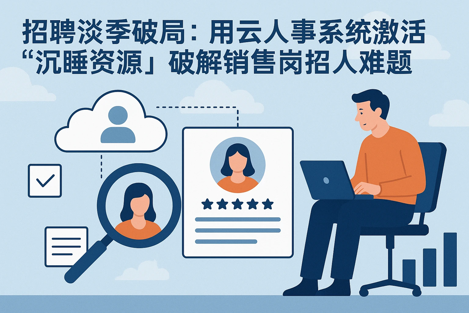 招聘淡季破局：用云人事系统激活“沉睡资源”，破解销售岗招人难题