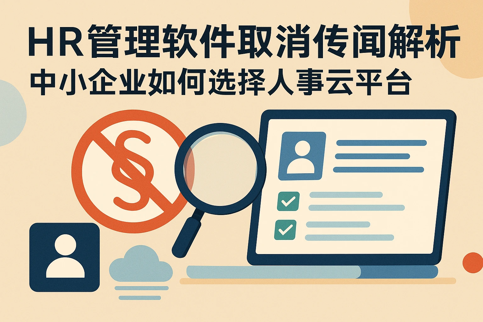 HR管理软件取消传闻解析:中小企业如何选择人事云平台