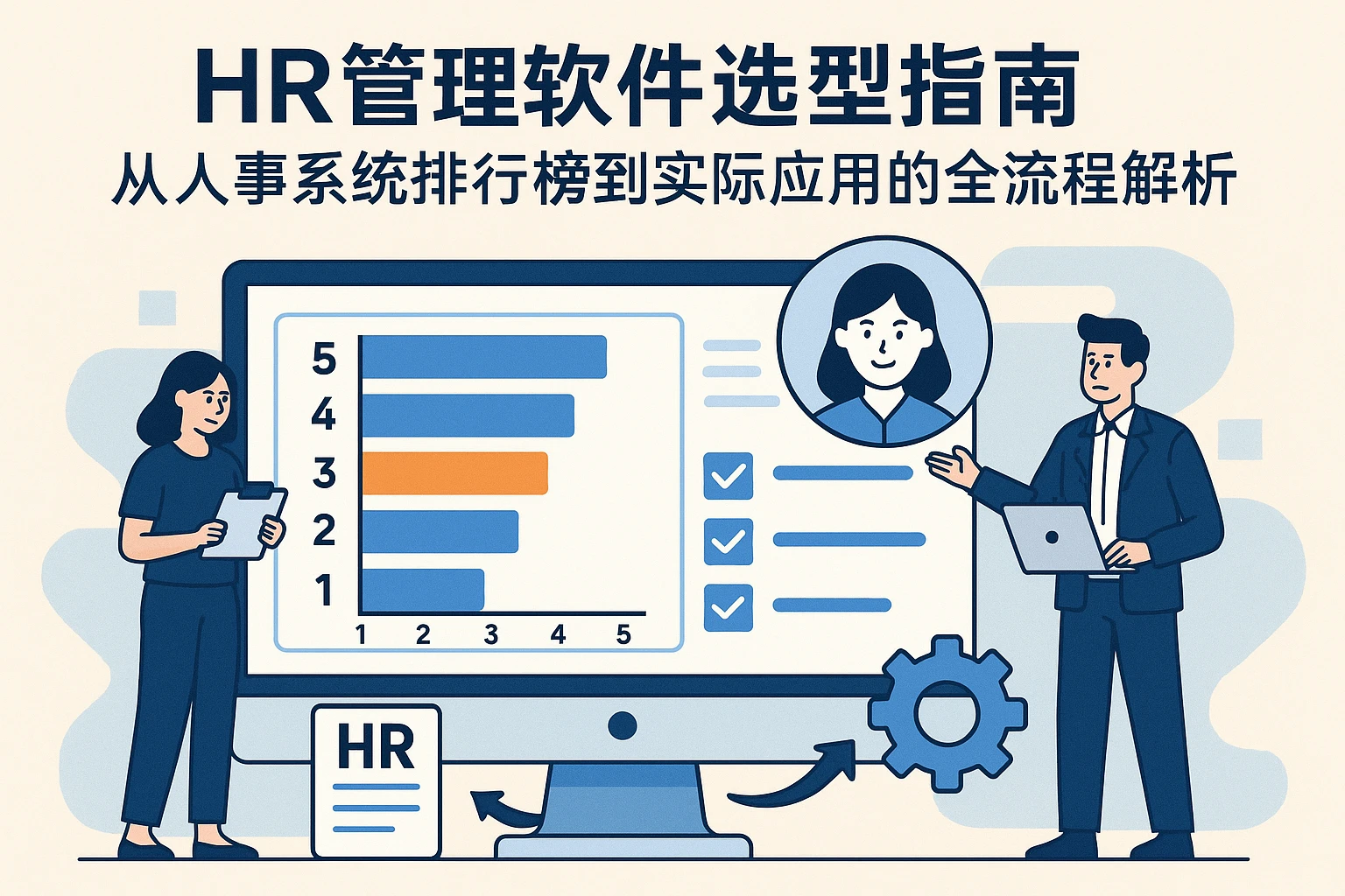 HR管理软件选型指南：从人事系统排行榜到实际应用的全流程解析