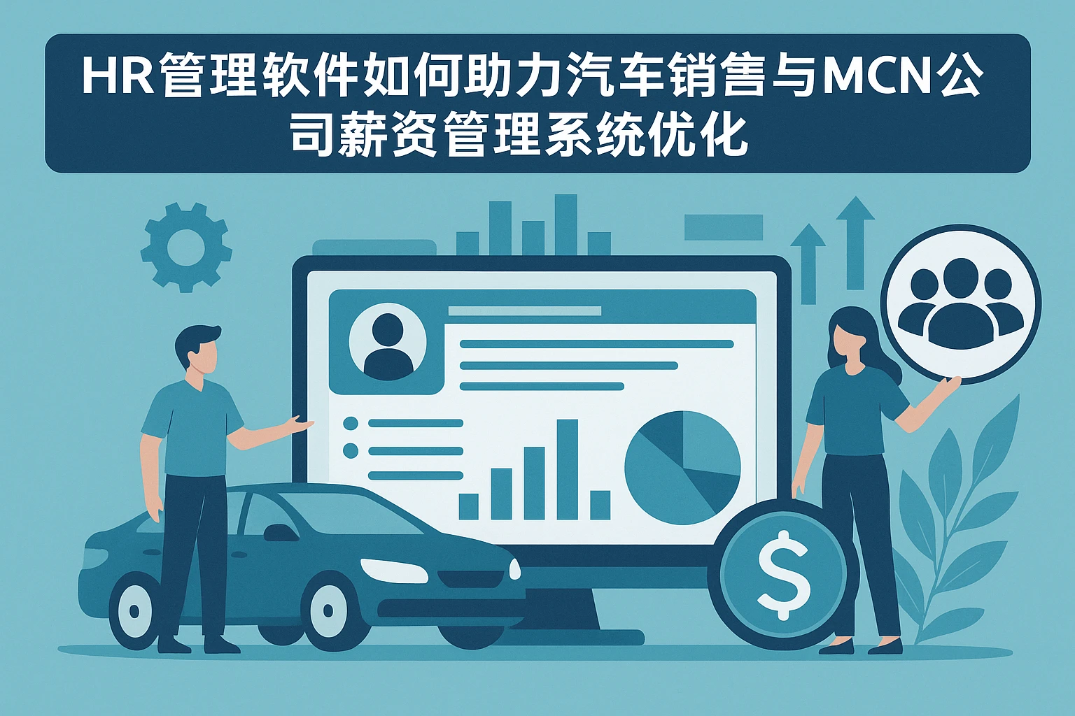 HR管理软件如何助力汽车销售与MCN公司薪资管理系统优化