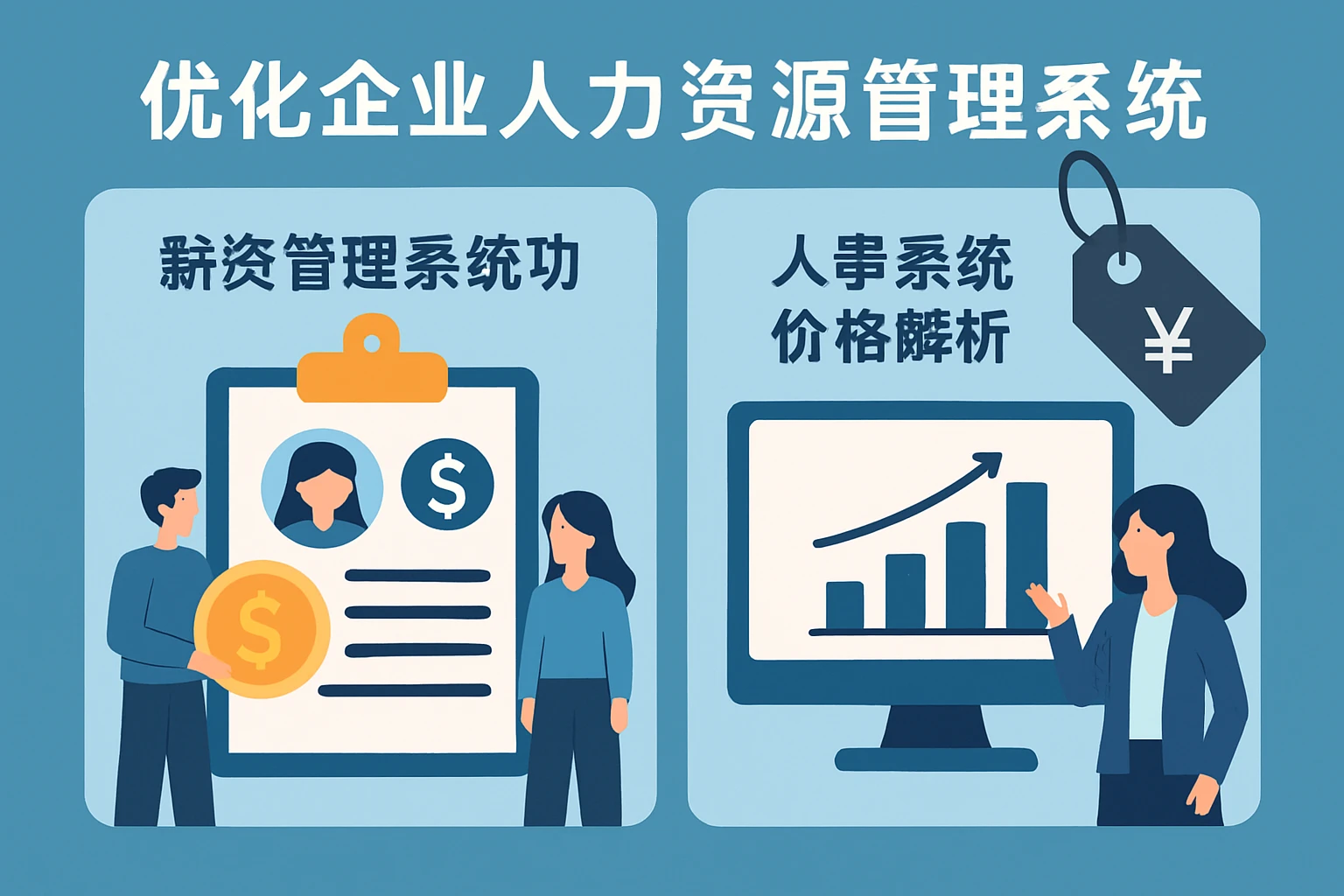 优化企业人力资源管理系统:薪资管理系统功能与人事系统价格解析