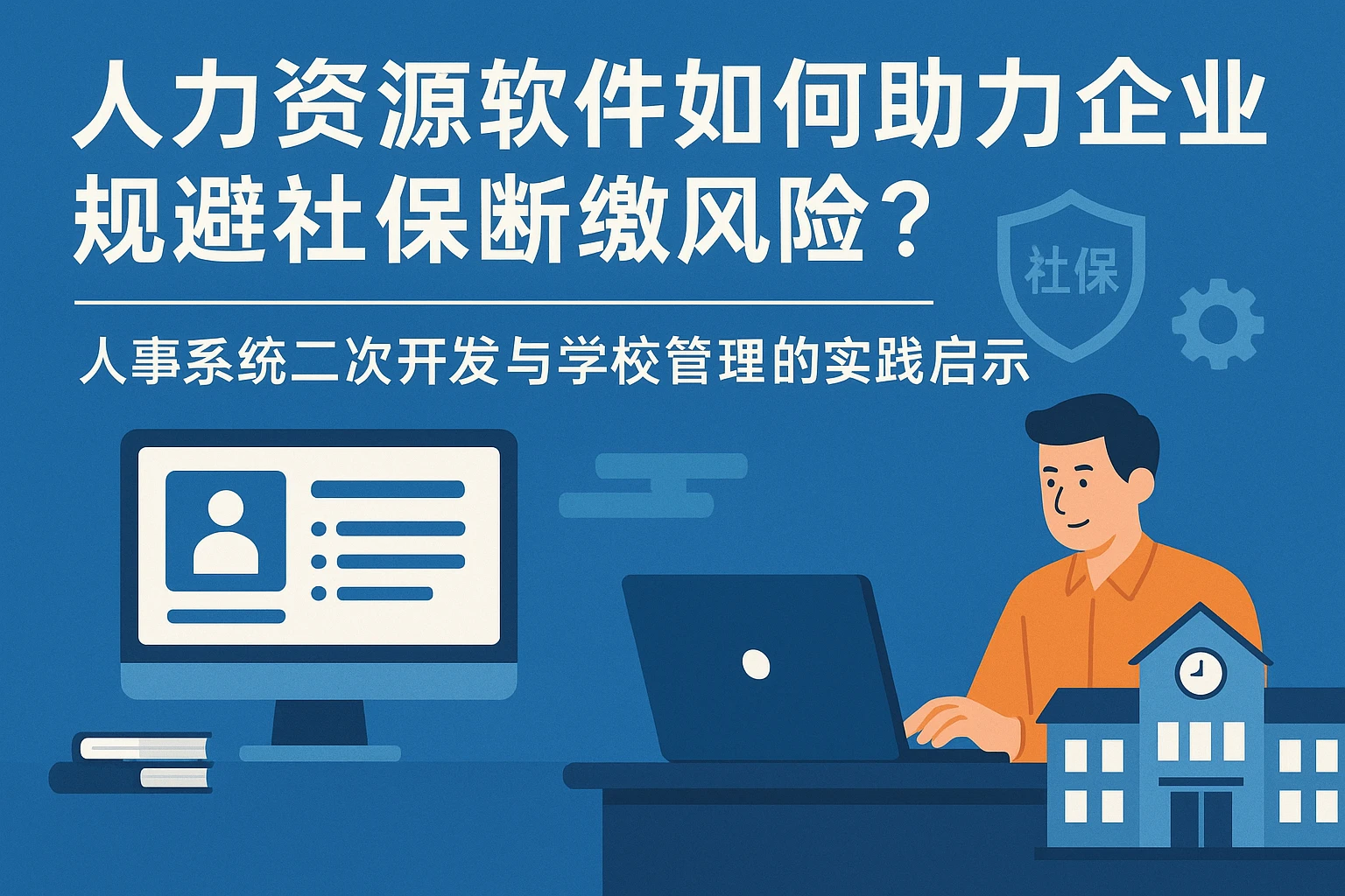 人力资源软件如何助力企业规避社保断缴风险？人事系统二次开发与学校管理的实践启示