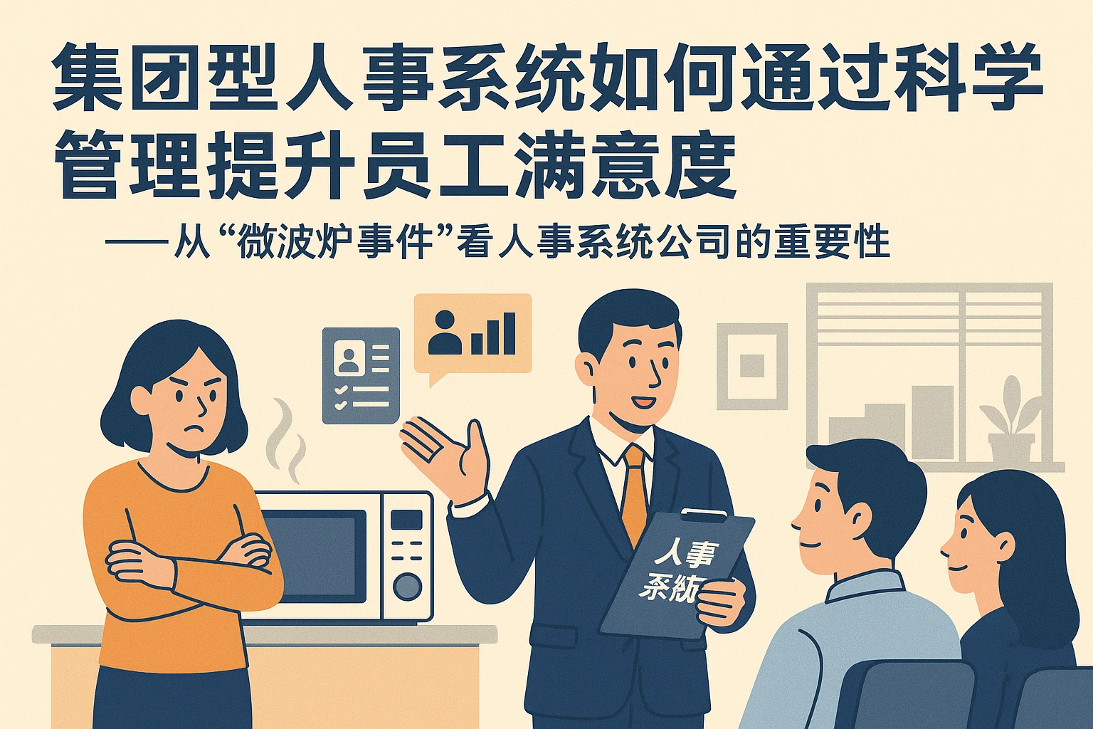 集团型人事系统如何通过科学管理提升员工满意度——从