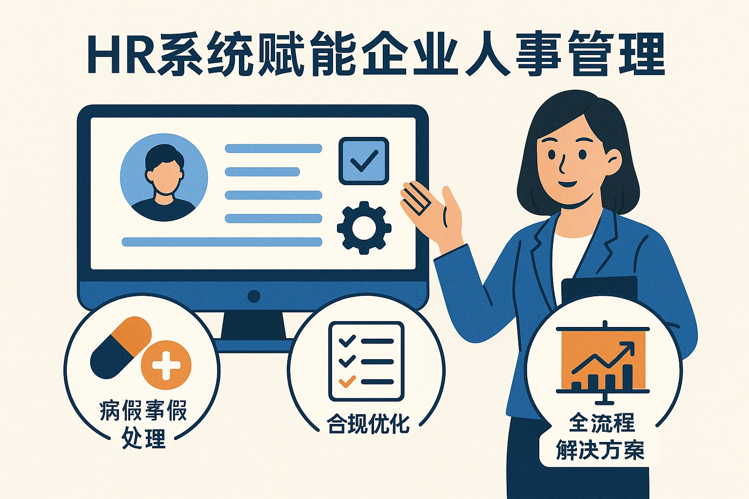 HR系统赋能企业人事管理:从病假事假处理到合规优化的全流程解决方案
