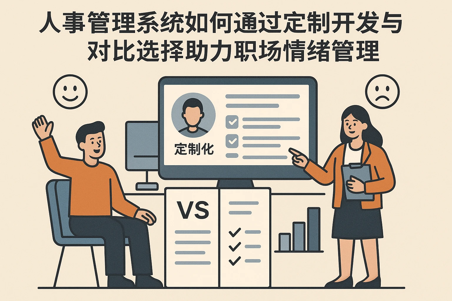 人事管理系统如何通过定制开发与对比选择助力职场情绪管理