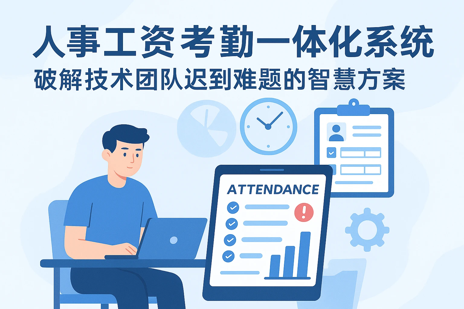 人事工资考勤一体化系统：破解技术团队迟到难题的智慧方案