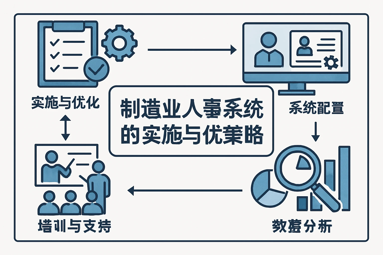 制造业人事系统的实施与优化策略