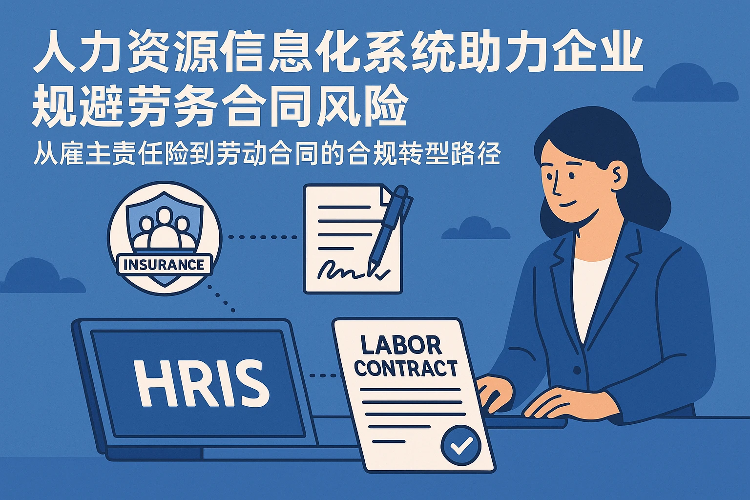 人力资源信息化系统助力企业规避劳务合同风险:从雇主责任险到劳动合同的合规转型路径