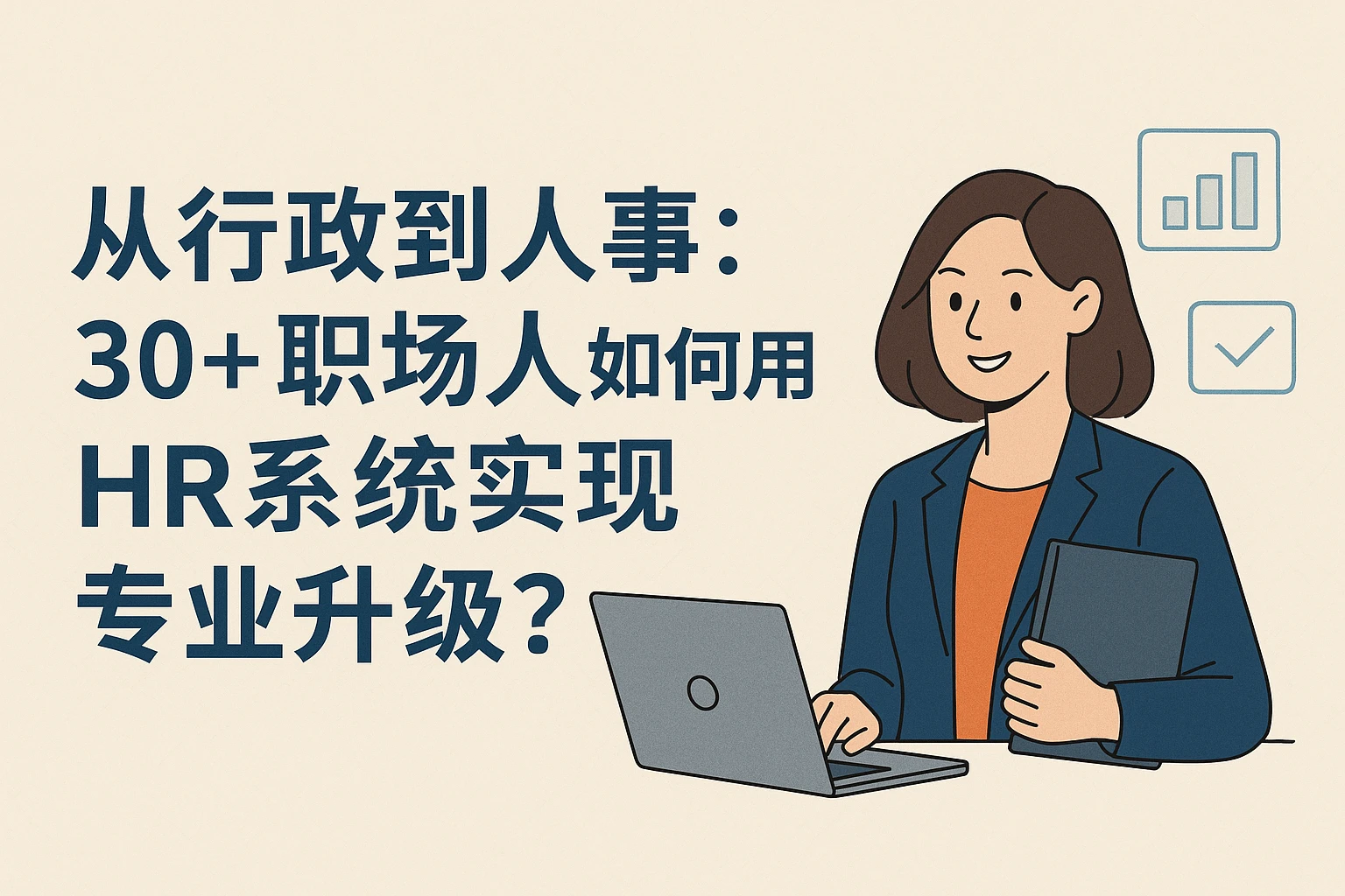 从行政到人事:30+职场人如何用HR系统实现专业升级?