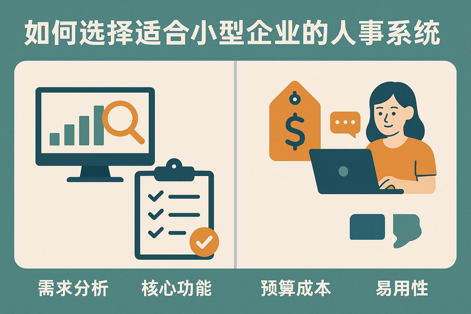 如何选择适合小型企业的人事系统