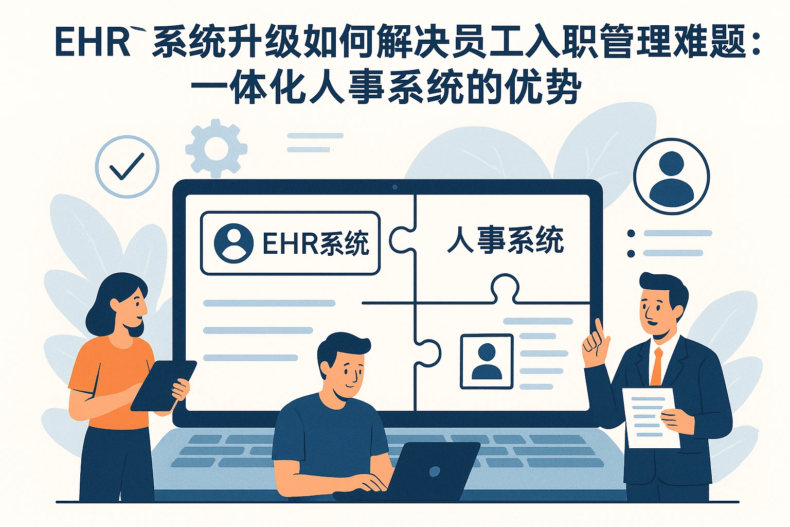 ehr系统升级如何解决员工入职管理难题：一体化人事系统的优势