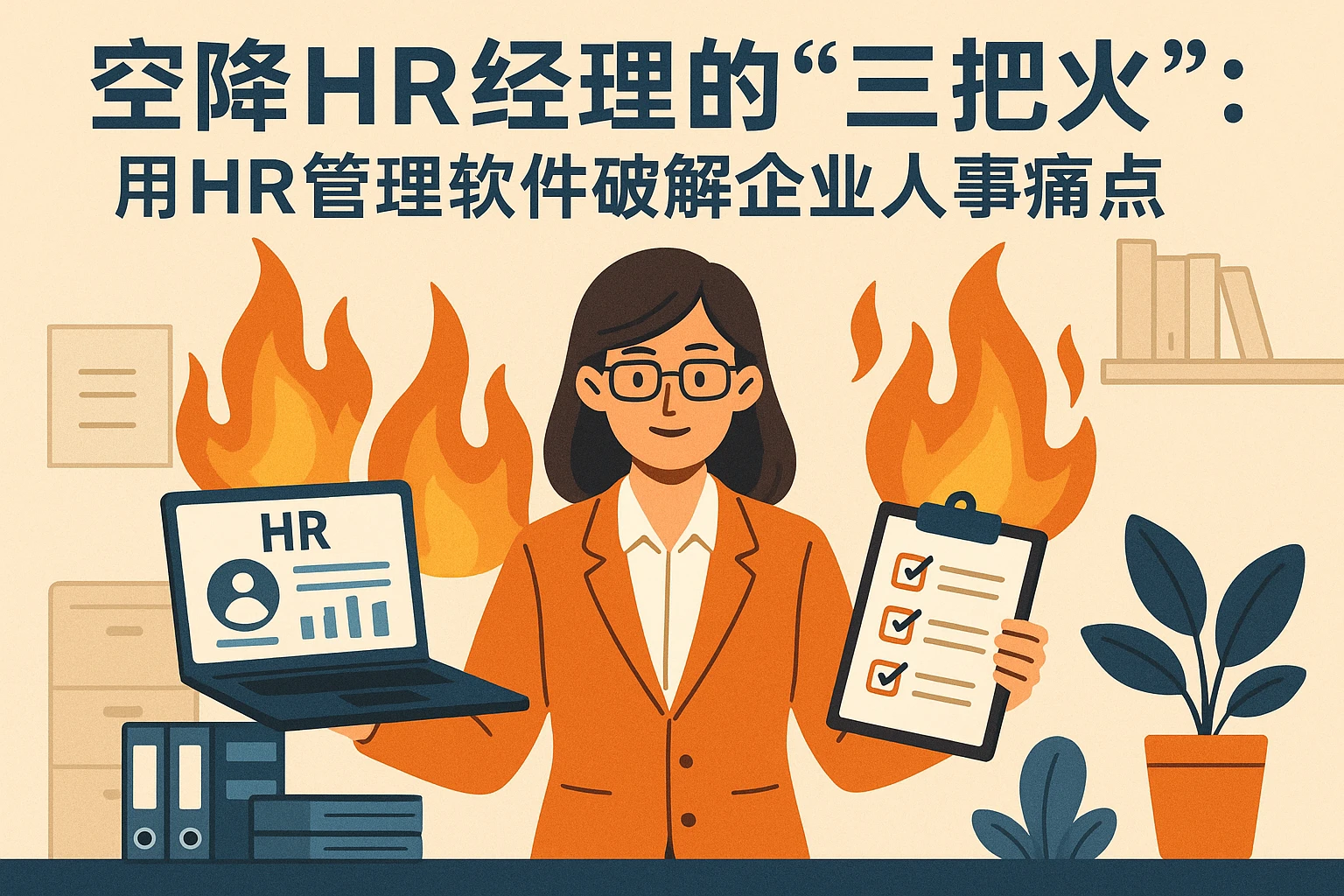 空降HR经理的“三把火”:用HR管理软件破解企业人事痛点