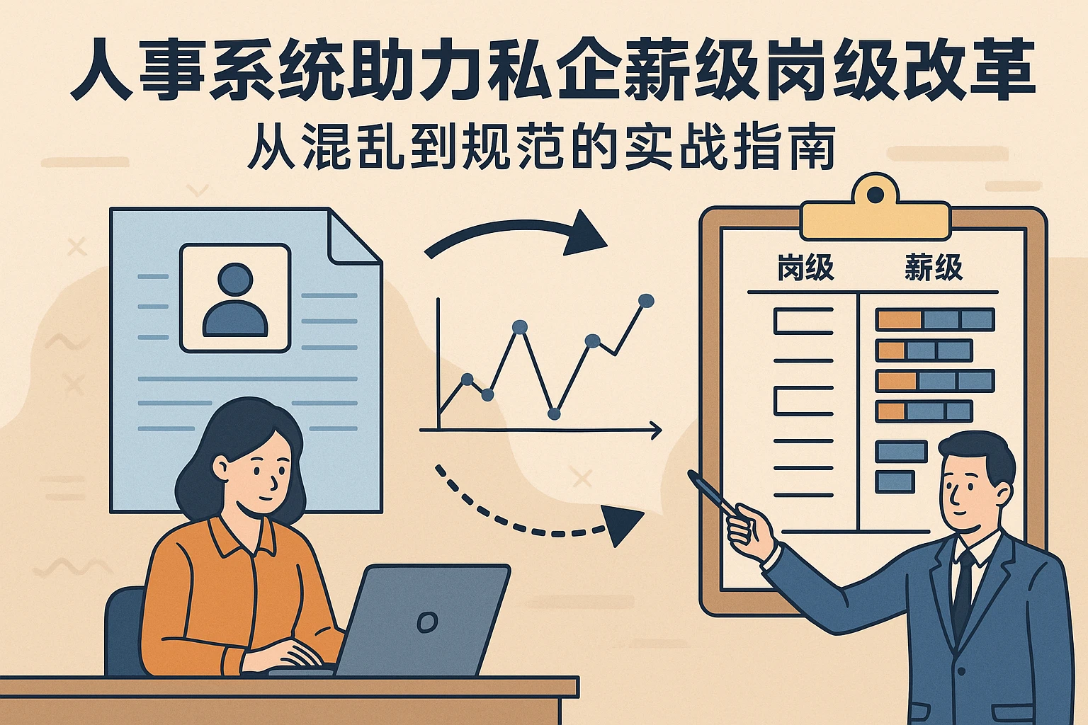 人事系统助力私企薪级岗级改革：从混乱到规范的实战指南