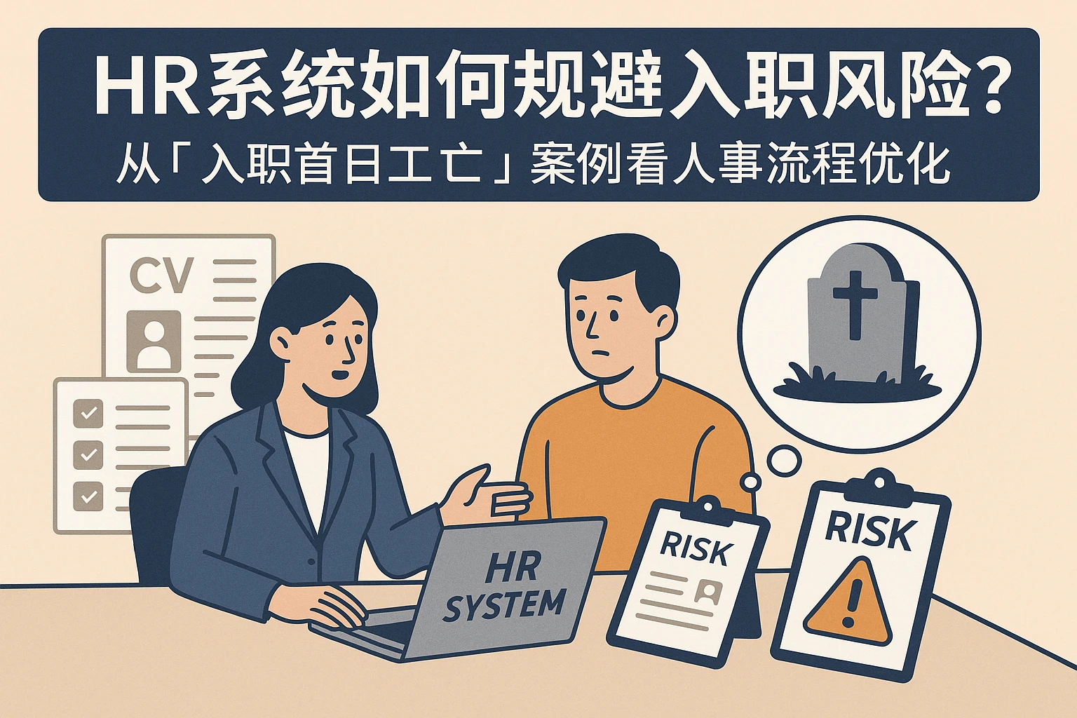 HR系统如何规避入职风险？从「入职首日工亡」案例看人事流程优化