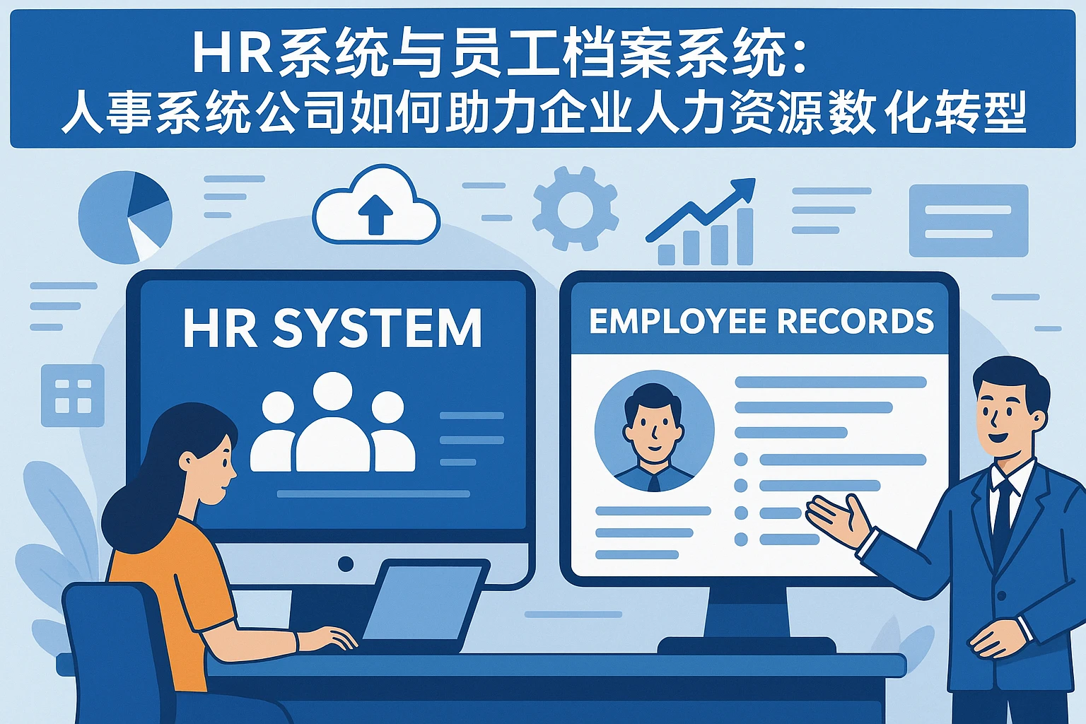 HR系统与员工档案系统：人事系统公司如何助力企业人力资源数字化转型