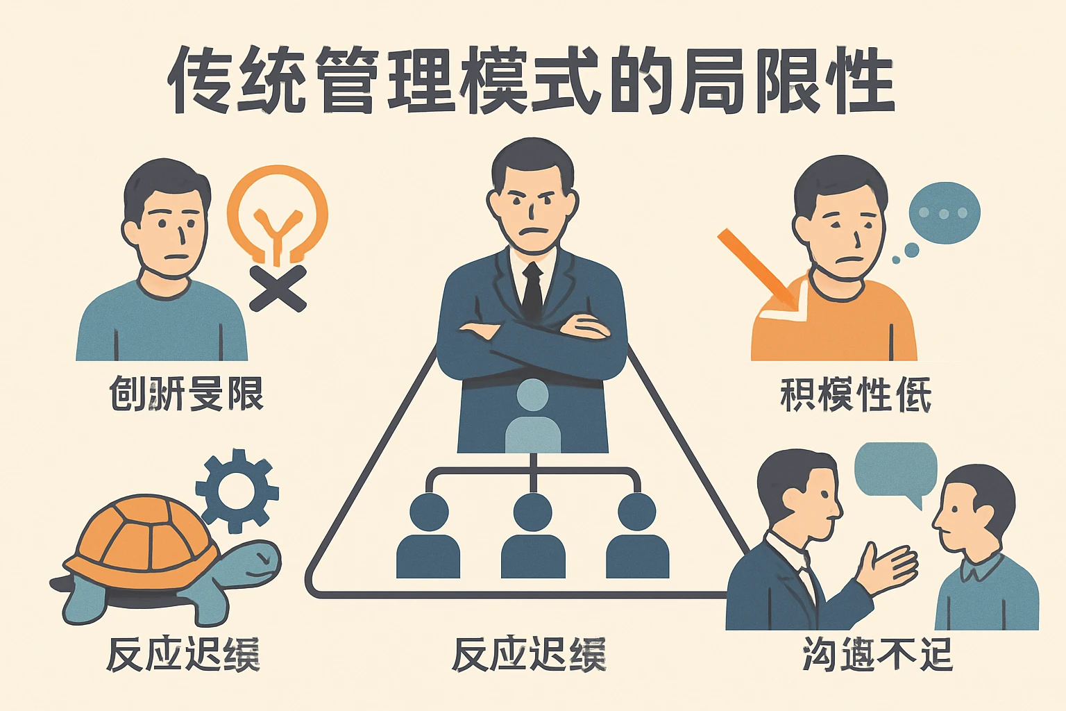传统管理模式的局限性