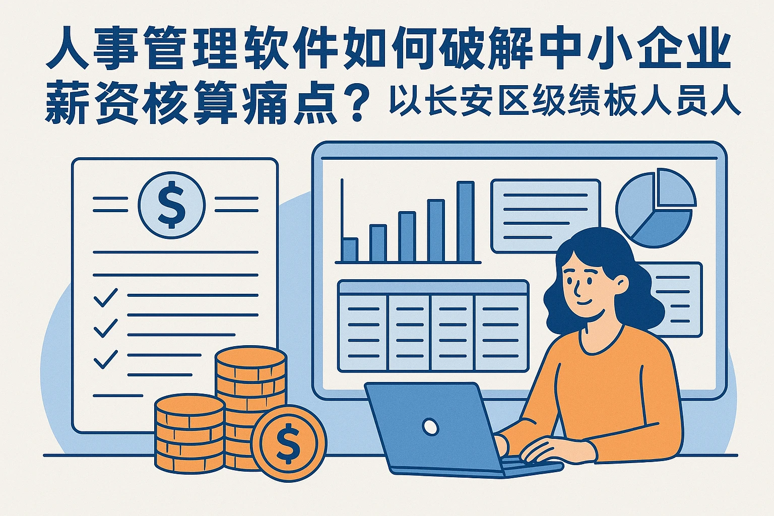 人事管理软件如何破解中小企业薪资核算痛点？以长安地区绩效板块从业者为例