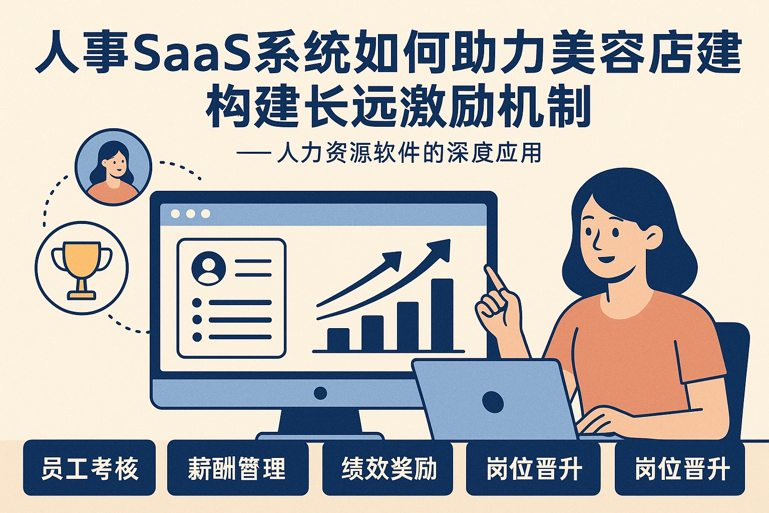 人事SaaS系统如何助力美容店构建长远激励机制——人力资源软件的深度应用