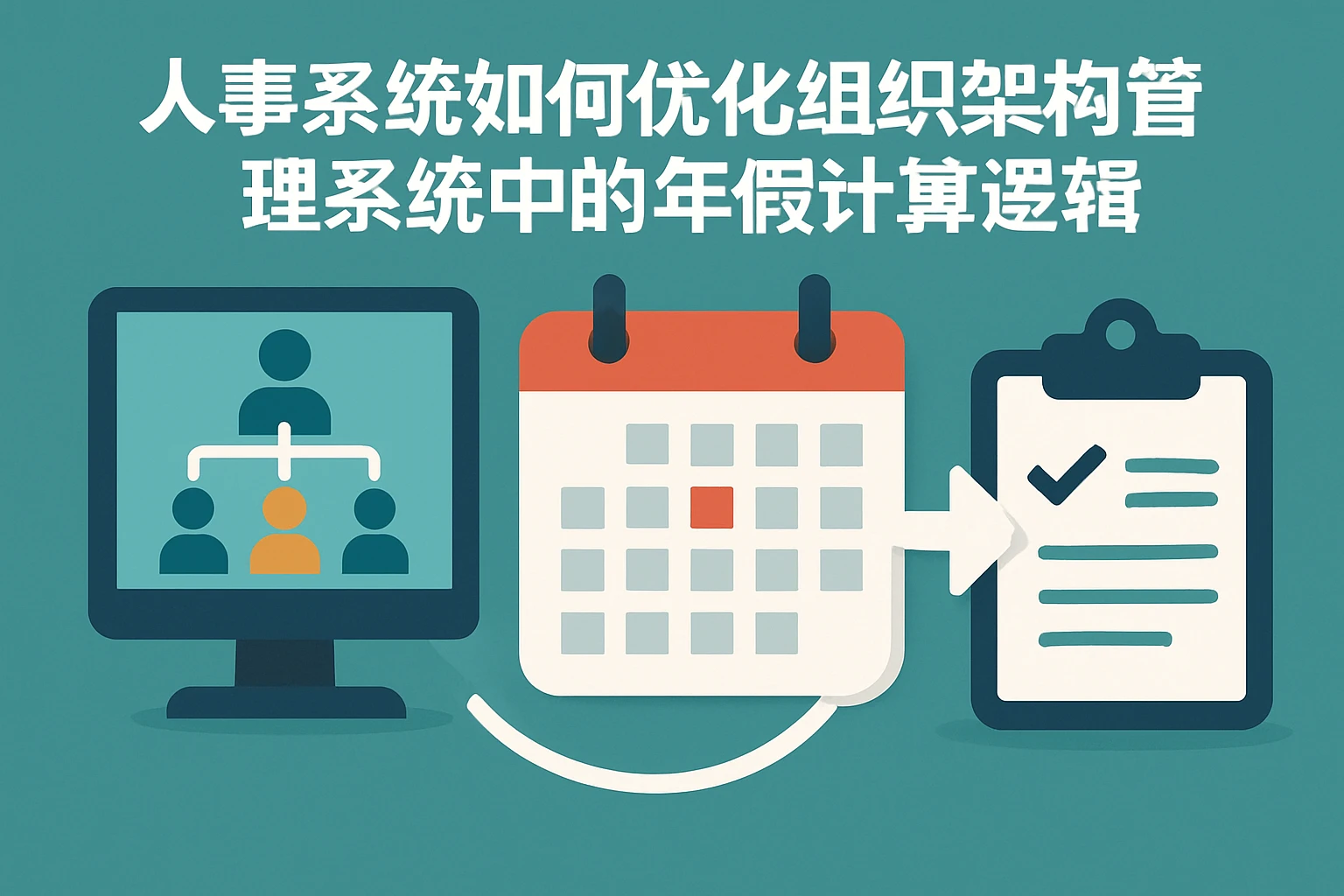 人事系统如何优化组织架构管理系统中的年假计算逻辑