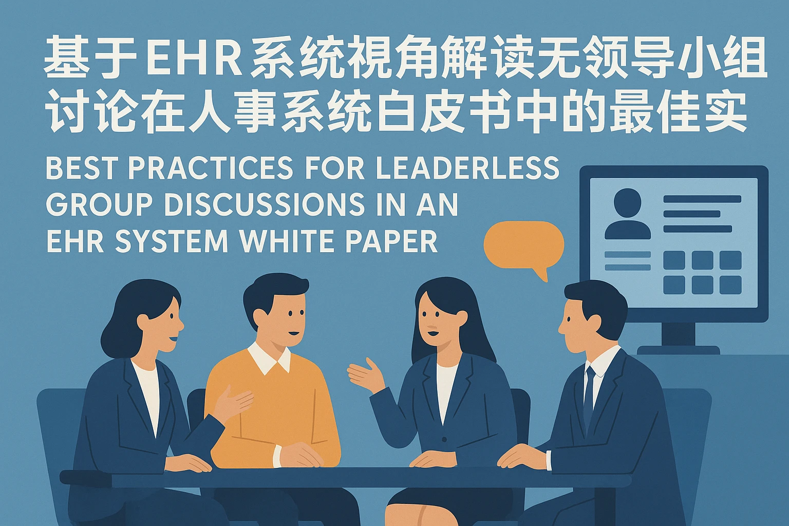 基于ehr系统视角解读无领导小组讨论在人事系统白皮书中的最佳实践