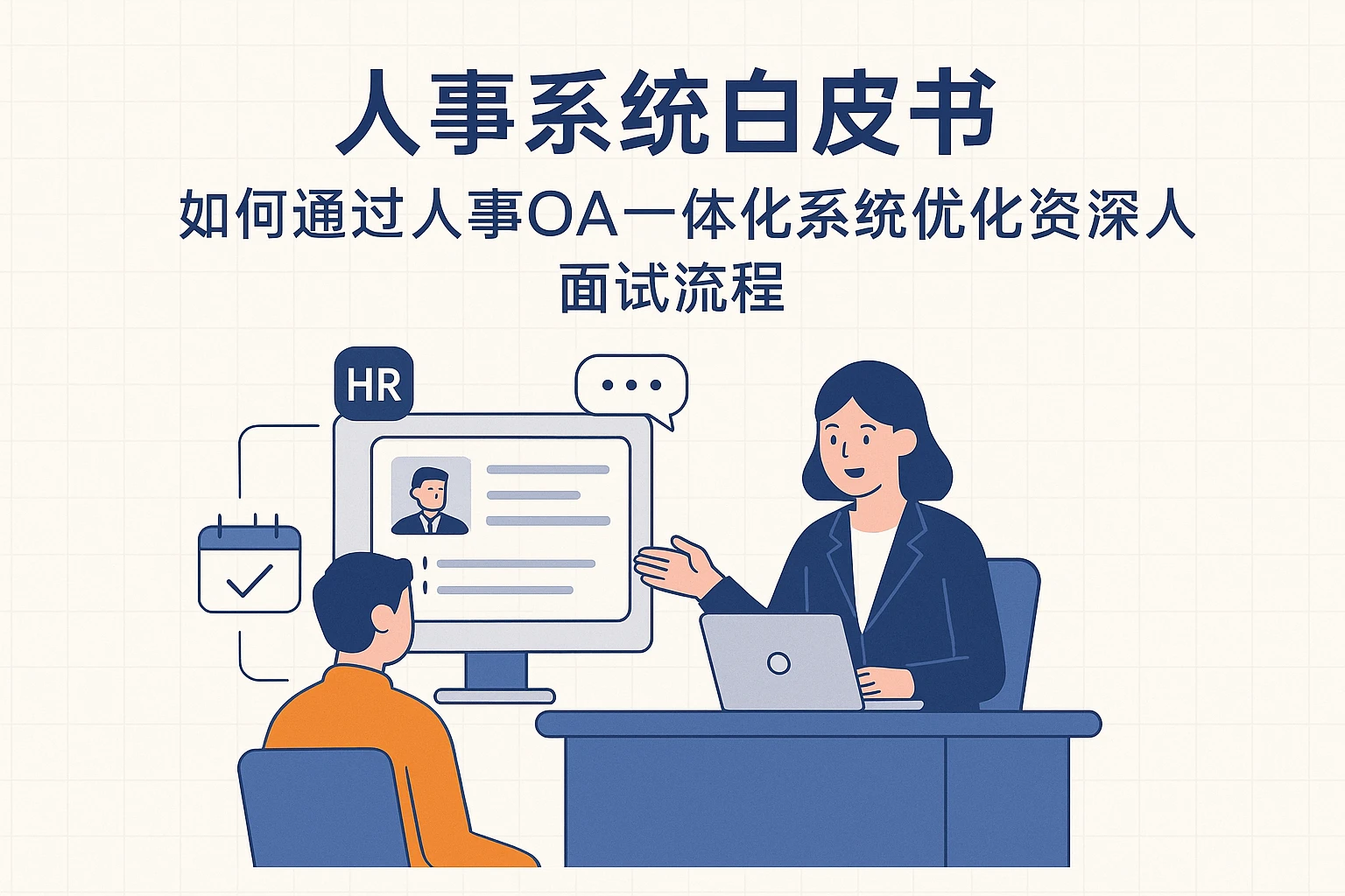 人事系统白皮书：如何通过人事OA一体化系统优化资深人才面试流程