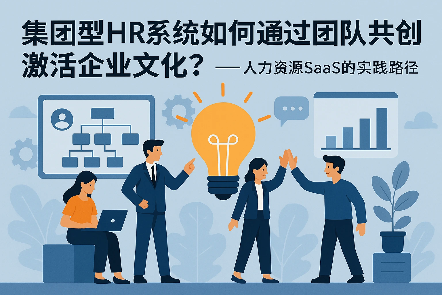 集团型HR系统如何通过团队共创激活企业文化?——人力资源SaaS的实践路径